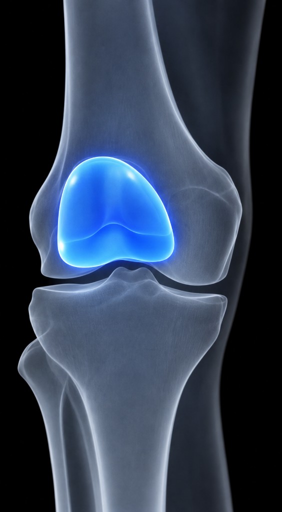 Patellofemoral replacement of the kneecap compartment