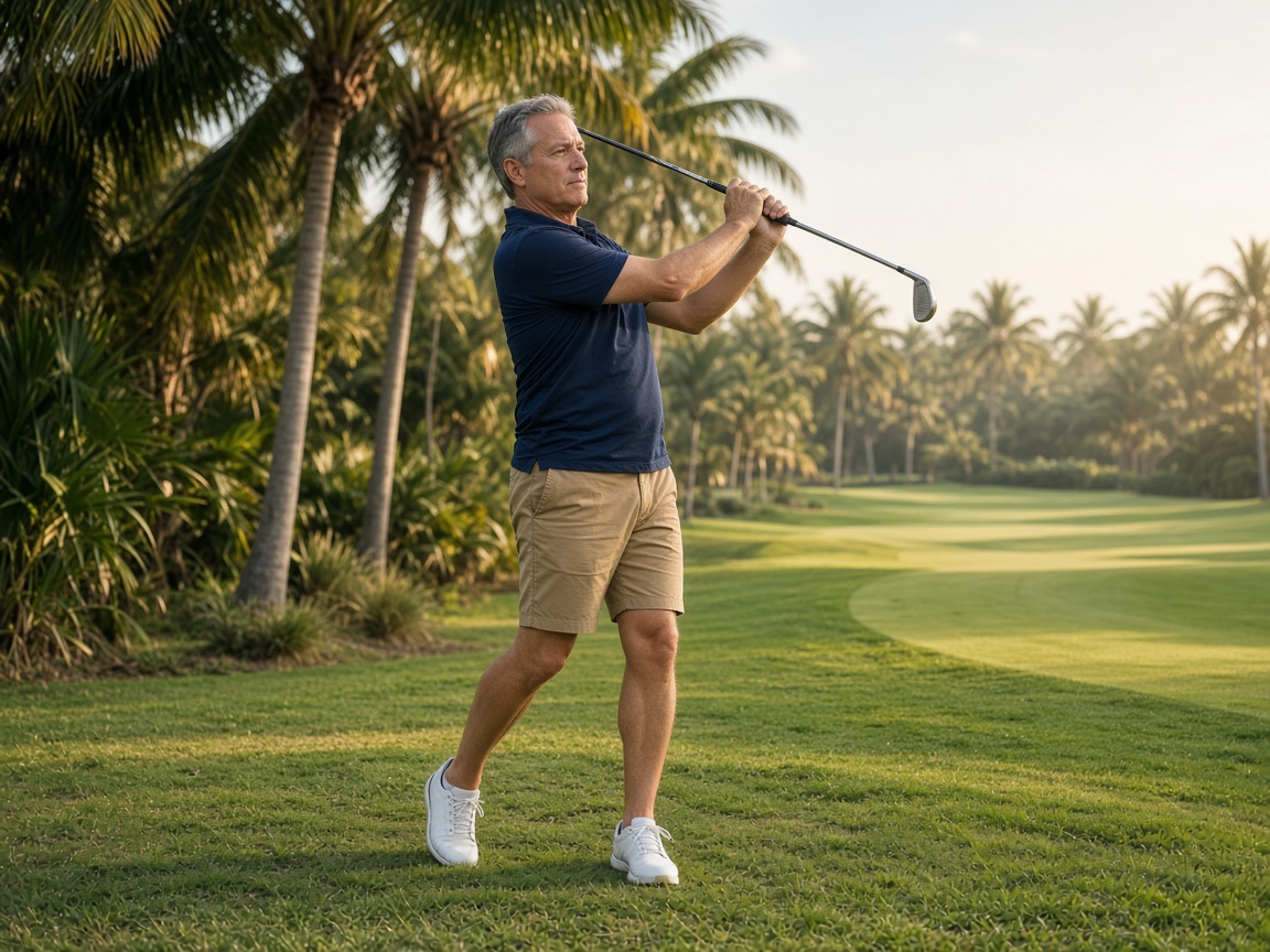 Golfing after hip or knee replacement